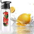 thumbnail image 4 of Bottle Portable Camping Sports Lemon Juice Fruit Infusing Infuser Water Bottle 800ML, 4 of 4