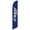 Blue 1, variant on Cobb Promo Advertising Feather Flag 12ft for Telcel Blue - Replacement Flag Only Without Poleset