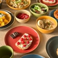 thumbnail image 5 of Mora Ceramic Artisan Matte Bowls For Kitchen 28oz - Bowl Set of 4 - Dishwasher, Microwave, Oven Safe - Safari Colors, 5 of 7