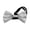 Silver - One Size, variant on Carnival Multi Color Glitter Bow Tie for Men Carnival Party Multicolor Men's Glitter Bow Tie Suit Bow Tie Silver - One Size