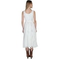 thumbnail image 2 of Scully Women's Lace-Up Jacquard Midi Dress - HC118   US, 2 of 3