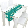 thumbnail image 5 of Coolnut Table Runner 13"x90", Good Lucky Cat Washable Table Cloth Runner for Holiday Home Wedding Table Top Decoration, 5 of 5