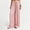 Pink, variant on Vxararl Womens Wide Leg Flowy Palazzo Pants Casual Beach Vacation Clothes, Summer Fall 2026 High Waist Flowy Fit with Drawstring Trousers Palazzo Pants for Women Beige XL