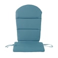 thumbnail image 3 of GDF Studio Cartagena Outdoor Water Resistant Fabric Adirondack Chair Cushions, Set of 2, Dark Teal, 3 of 6