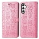 thumbnail image 1 of Funda Cartera FOXDOCK para Samsung Galaxy A25 5G , Flip PU con Relieve de Gatos y Perros, Tarjetero y Soporte, 1 of 6