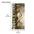 thumbnail image 4 of Ryvnso Christmas Santa Claus Deers in Forest Oversized Beach Towel Microfiber Bath Blankets Swimming Fitness 37" x 74", 4 of 5