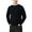 Black, variant on Kallspin Men's Cotton Crew Neck Sweater Regular Fit Long Sleeve Pullover Casual Cozy Stylish Sweater((Navy Blue,X-Large)