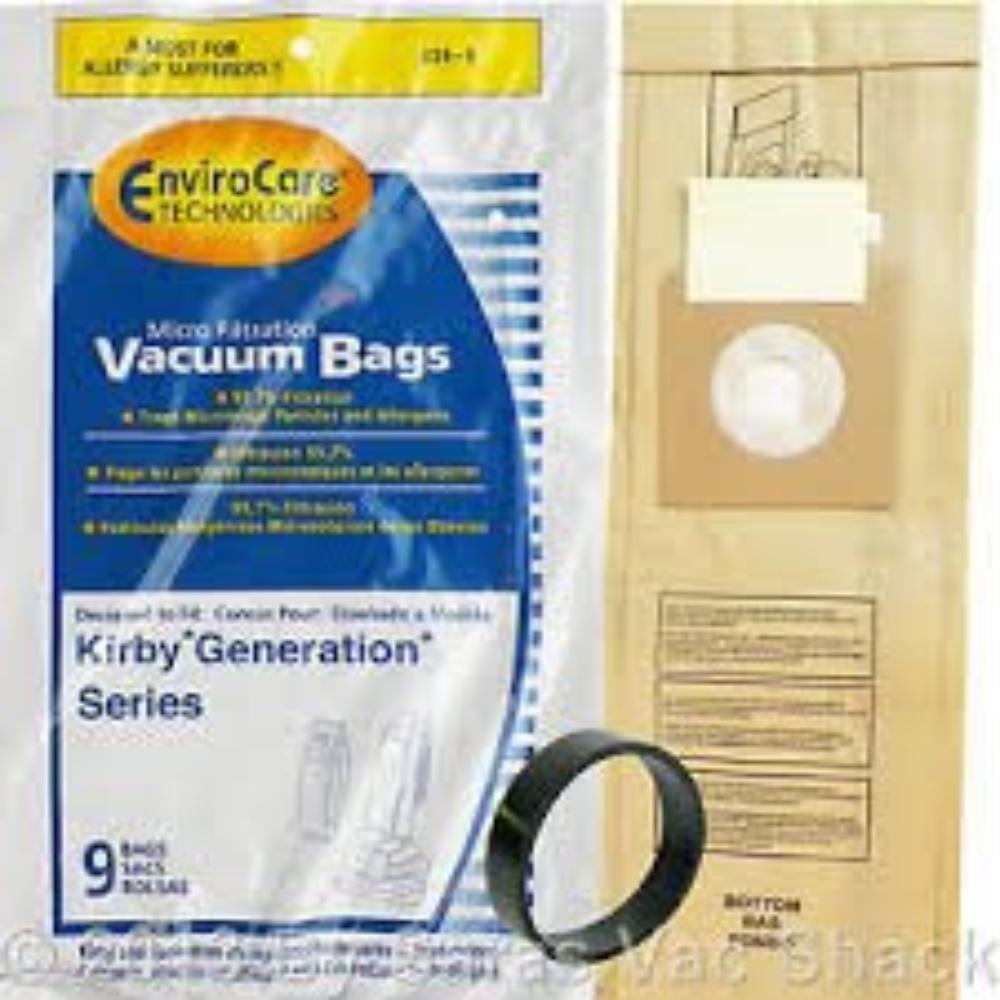 9 Kirby Vacuum Bags for G3 G4 G5 G6 Ultimate Diamond Sentria + 1 Kirby