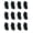 Black, variant on Hanes Womens' Cushioned Ankle Athletic Socks, 10 2 bonus pack