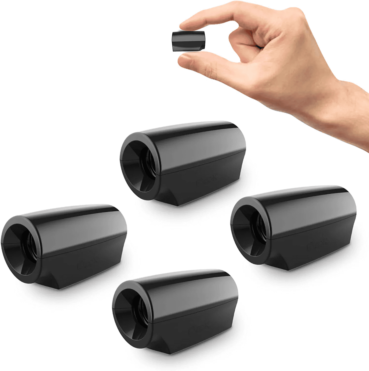 Elook 4 Pack Deer Warning Whistles Horn Device, Mini Ultrasonic Save