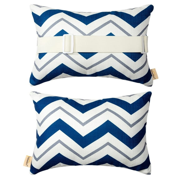 Almohadas para exterior vmgreen para reposacabezas de sillón lounge 2 unidades