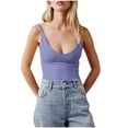 thumbnail image 1 of Birdeem Débardeurs Femmes Mode Femmes Camisole Col Rond Uni, 1 of 1