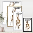 thumbnail image 4 of Designart 'Abstract African American Woman Portraits' Modern Framed Canvas Wall Art Print, 4 of 5