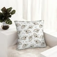 thumbnail image 6 of Pofeuu Cartoon Koala Print Double-sided plush pillowcase Square Throw Pillow Covers Pillows Cover for Living Room Bedroom Sofa Couch Cushion Cover（No pillow core）-12"x12", 6 of 7