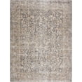 thumbnail image 2 of Hauteloom Orsin Living Room, Bedroom Machine Washable Area Rug - Farmhouse - Dark Gray - 2' x 2'11", 2 of 18