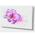 thumbnail image 2 of Blooming Pink Fowler Aquarelle - Impression sur Toile Florale, 2 of 3