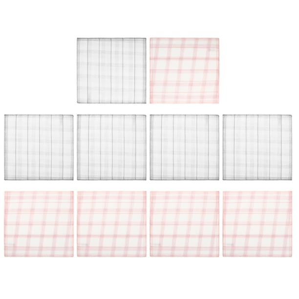 Juego de 10 paños absorbentes de limpieza para cocina, antigrasos, multiusos, para encimeras y fregadores.