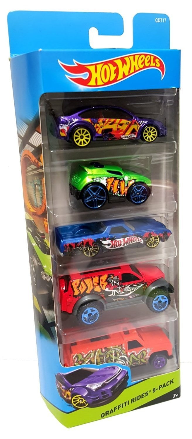 hot wheels graffiti rides 5 pack