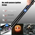 thumbnail image 6 of USB Rechargeable Dual Arcs Lighter, Windproof, Female Self Defense Device, Igniter, Cigarettes Lighter, LED Battery Indicator, Portable, Alloy Material, 6 of 8