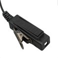 thumbnail image 2 of 2.5mm Acoustic Tube Earpiece Single Pin PTT Button Walkie Talkie Headset with Steel Clip for Motorola for Talkabout Black 1Pc, 2 of 4