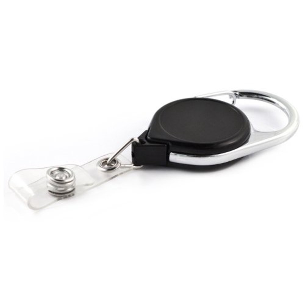 KEYBAK RETRACTABADGE Carabiner 5Pack TwistFree Retractable Badge