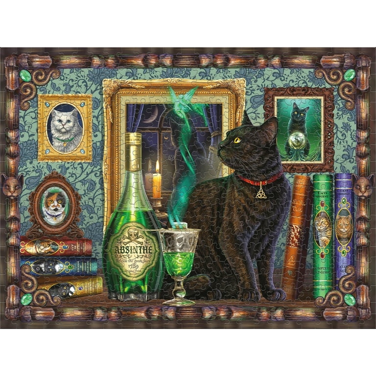 Ceaco 500 Piece Metallic Jigsaw Puzzle by Lisa Parker 18x24 with