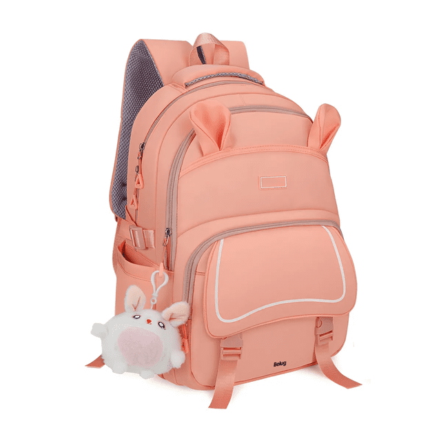 Mochila Escolar Viaje Bolsa Laptop 15.6inch Para Niños Belug, Naranja