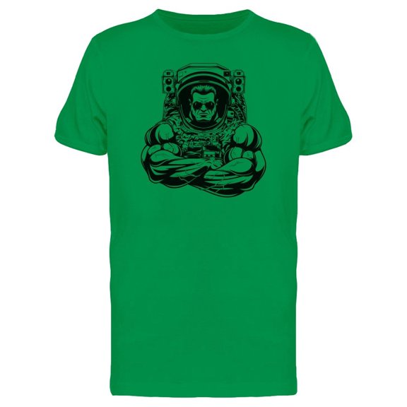 Bodybuilder Astronaut Tee Men's -Image by Shutterstock