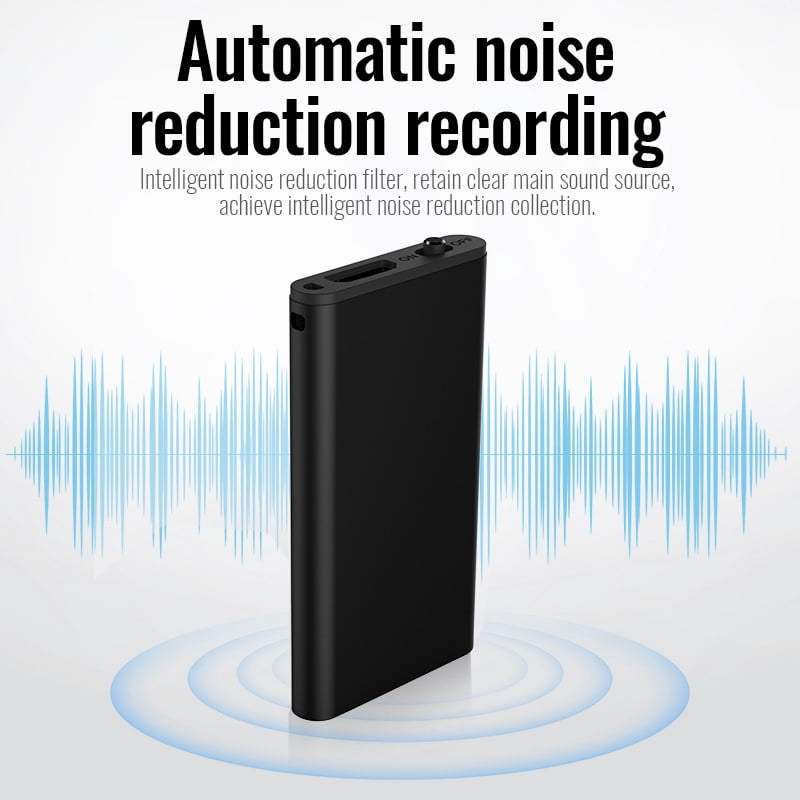 CJBZLCPCOO Q1 strong magnetic MP3 high definition noise reduction AI intelligent voice recorder, conference recorder