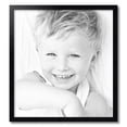 thumbnail image 2 of ArtToFrames 24" x 26" Satin Black Picture Frame, 24x26 inch Black Wood Poster Frame (WOM-1451), 2 of 8