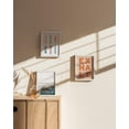 thumbnail image 6 of Haus and Hues 6x8 White Oak Wooden Picture Frame - Set of 3 6x8 Poster Frame - Premium Oak, Vertical Hang, Shatterproof Plexiglass - Ideal for Home, Room, Office (6x8-inch, White, Set of 3), 6 of 6