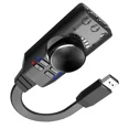 thumbnail image 4 of Black USB External Sound Card Virtual 7.1 Channel Adapter Plug For PC Laptop PS5, 4 of 5
