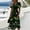 Green, variant on Womens Halloween Dress Skeleton V Neck Witch Hat Cute Wrap Dresses Ghost Short Sleeve Vintage Wedding Guest Dress M