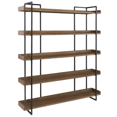 Moe S Vancouver Large 5 Shelf Bookcase In Light Brown Moe S Vancouver Large 5 Shelf Bookcase In Light Brown