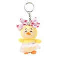 thumbnail image 7 of BAELLERT Plush Doll Keychain Pendant Bag Ornament Yellow Duckling Stuffed Toy Cute Soft Key Ring for Car Keys Backpack Wallet, 7 of 7