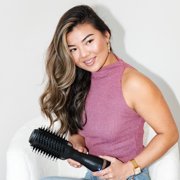 Jose Eber: Air Style Blow Out Brush - Black - Tool Styles, Dries & Volumizes In 1 Step, Anti-Static Ionic Technology, 3 Temperature & 2 Speed Settings