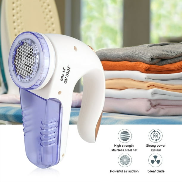 Portable Lint Remover Electric Fabric Clothes Sweater Lint Remover Fuzz  Shaver Removing Machine (2#) : : Home