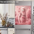 thumbnail image 4 of Haosy Dishwasher Magnet Cover Magnetic Fridge Door Cover Home Kitchen Decor Valentine's Day Cute Alpaca 23"x 26", 4 of 6