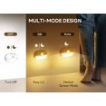 thumbnail image 4 of ZISUYU 3-Pack 700mAh Rechargeable Motion Detectors LED Night Lights for Adults & Kids, 4 of 14