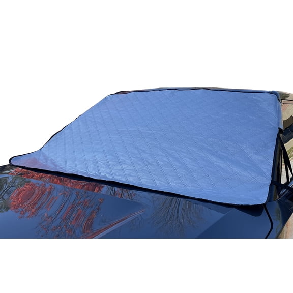 Honda Ridgeline Windshield Snow Cover 2017-2026 Custom Fit Windshield Cover for Ice and Snow Frost - Triple-Layer Insulated Waterproof with Elastic Straps and Storage Pouch