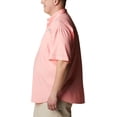 thumbnail image 3 of Columbia Men's PFG Tamiami II UPF 40 Short Sleeve Fishing Shirt, Sorbet, 3X, 3 of 9