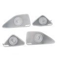 thumbnail image 1 of Door Speaker Cover Trim, Matte  Inner Car Speaker Covers 4Pcs Dustproof With 64 Color Ambient Light For Auto, 1 of 8