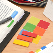 Stalogy Index Sticky Note Tabs: 12 tabs / 6 colors (Assorted Colors)