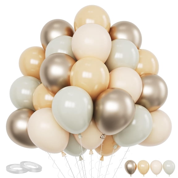 Pink Balloons Set, 60PCS Hot Pink Latex Balloons, 12Inch Pink Confetti Balloon Pastel Pink Metallic Party Balloons Helium for Girls Women Baby Shower Princess Wedding Birthday Party Decoration