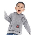 thumbnail image 6 of Rolling Stones Toddler Boys Mineral Washed Denim Graphic Hoodie, Sizes 12M-5T, 6 of 7