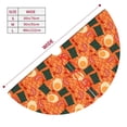 thumbnail image 2 of KLL 30" Christmas Tree Skirt Ramen Noodle Soup Xmas Tree Skirts Mat for New Year Xmas Holiday Party Indoor Outdoor Home Decoration, 2 of 5