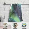 thumbnail image 6 of SKYSONIC Galaxy Soft Hand Towels 2-Piece,14.4" x 28.3" Absorbent Bath Towel Decorative Fingertip Towels for Bathroom Gym Spa Hotel Beach Swimming Pool, 6 of 7