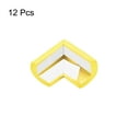 thumbnail image 3 of Unique Bargains Corner Guards Edge Protectors 12Pack Foam Safety Bumper L Shape 55mm, Yellow, 3 of 5