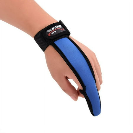 Luxsea Single-Finger Gloves 1pcs Anti-Slip Fishing Glove Professional Single-Finger Gloves Index Finger Protector Unisex Elastic Band Glove for Outdoor Fishing