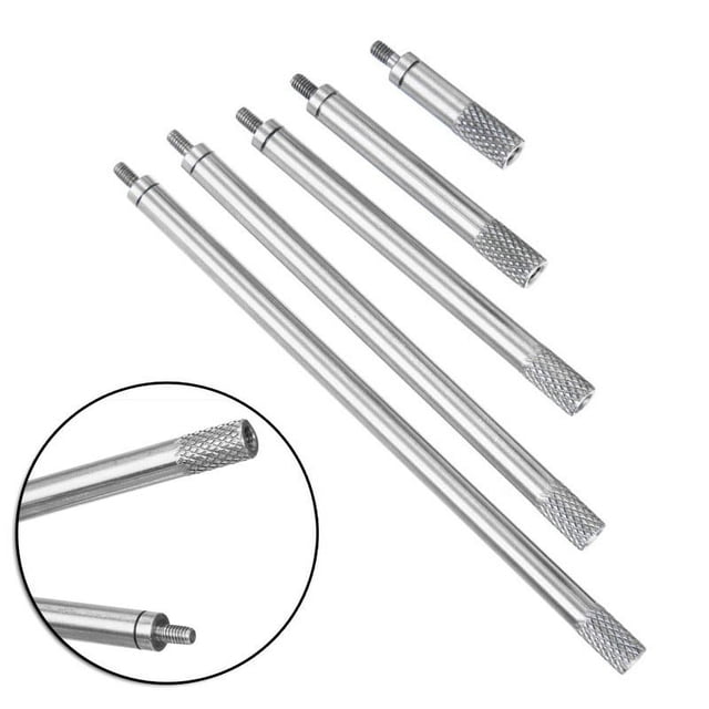 Chendee 5Pcs/Set Dial Digital Indicator Extension Stem Rod M2.5 20 40 60 80 100Mm Kit